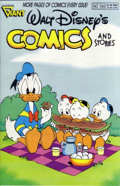 Walt Disney's Comics and Stories #545 Comic