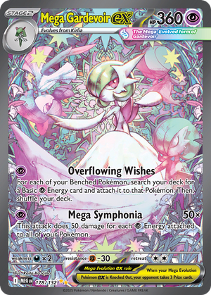 Mega Gardevoir ex (178/132) - Mega Evolution