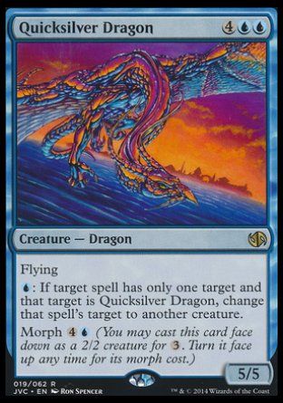 Quicksilver Dragon (Duel Decks : Anthology) Trading Card