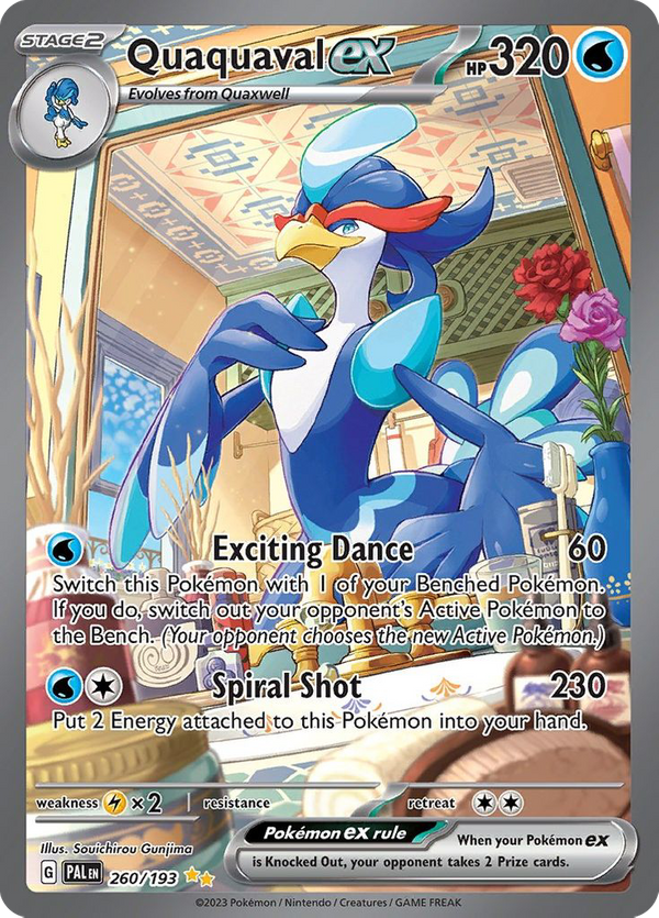 Quaquaval ex (260/193) - Paldea Evolved