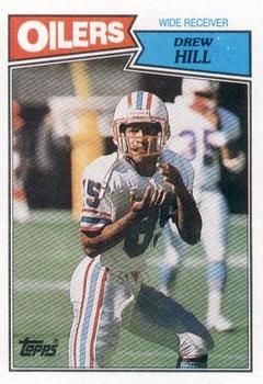 Drew Hill 1987 Topps #309 Sports Card