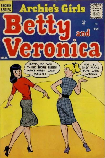 Archie's Girls Betty and Veronica #41 Comic