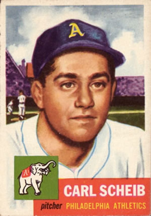 Carl Scheib 1953 Topps #57