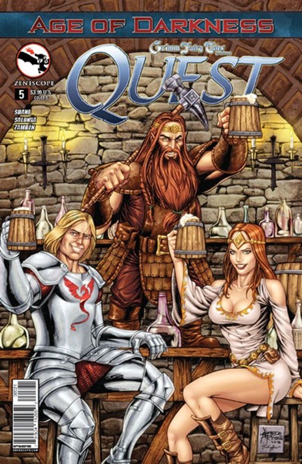 Grimm Fairy Tales presents Quest #5 (B Cover Reyes (aofd))