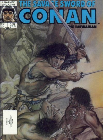 The Savage Sword of Conan #133 Comic