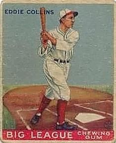 Eddie Collins 1933 Goudey (R319) #42 Sports Card