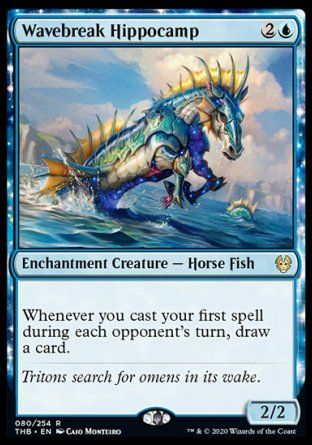 Wavebreak Hippocamp (Theros Beyond Death) Trading Card