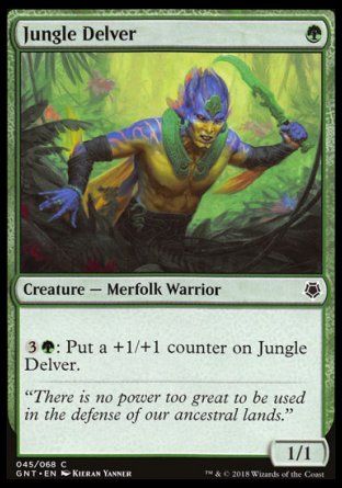 Jungle Delver (Game Night) Trading Card