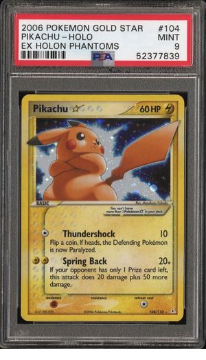 Pikachu ★ Star (104/110) - Holon Phantoms