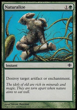 Naturalize (Shards of Alara) Trading Card