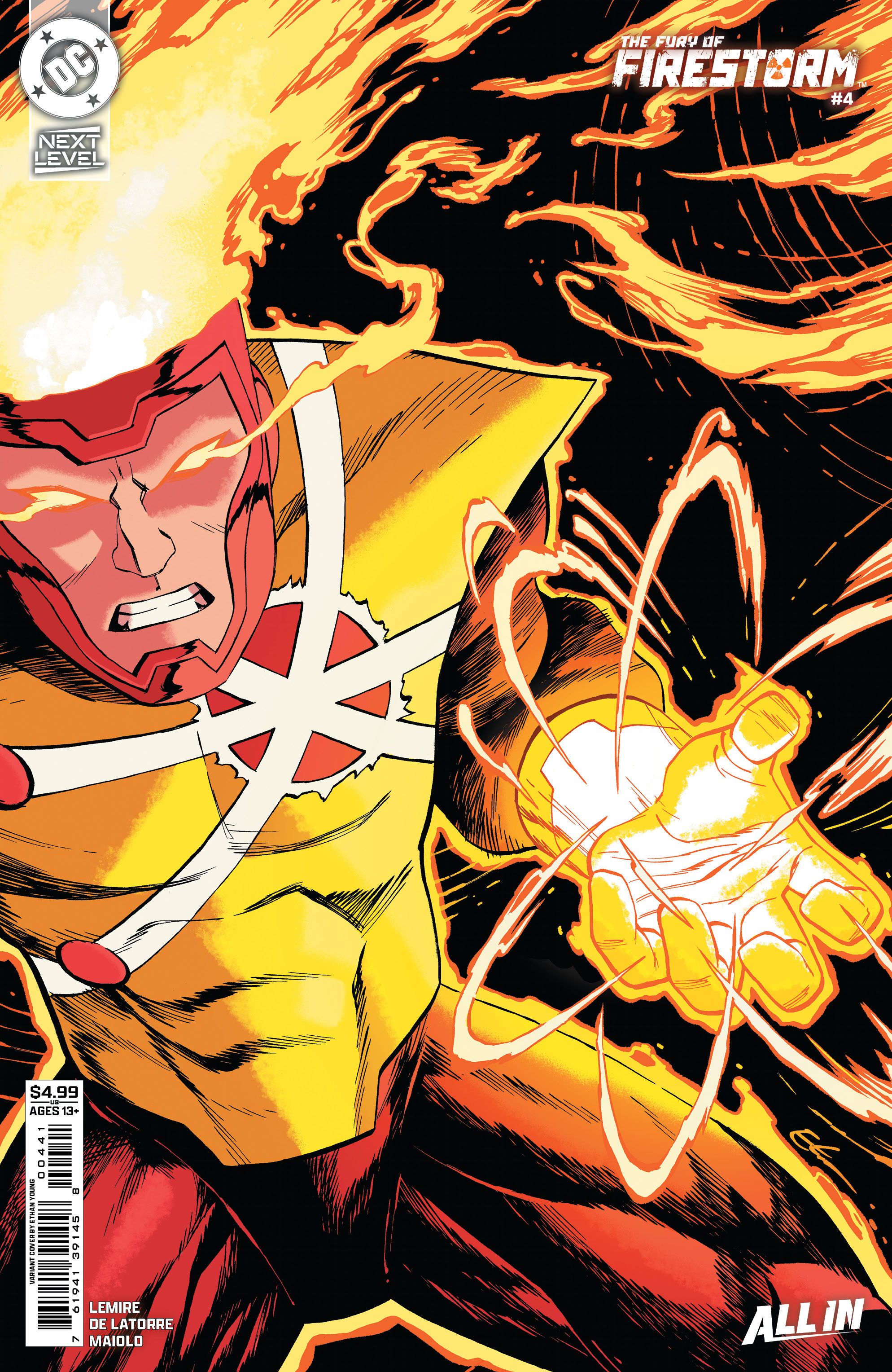 Fury of Firestorm #4 (Cvr D Ethan Young Card Stock Variant) Comic