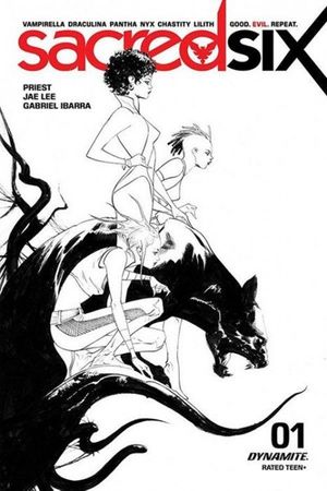 Sacred Six #1 (30 Copy Lee B&w Cover)
