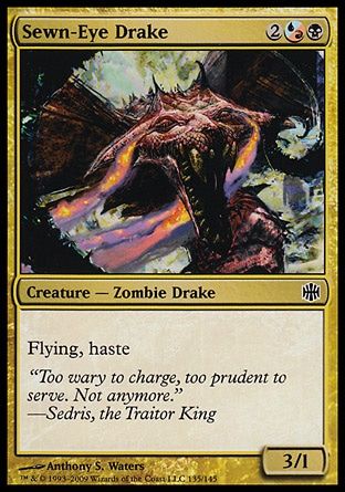 Sewn-Eye Drake (Alara Reborn) Trading Card