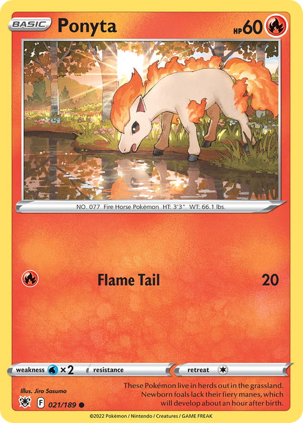 Ponyta (21/189) Astral Radiance Value GoCollect (ponyta21189