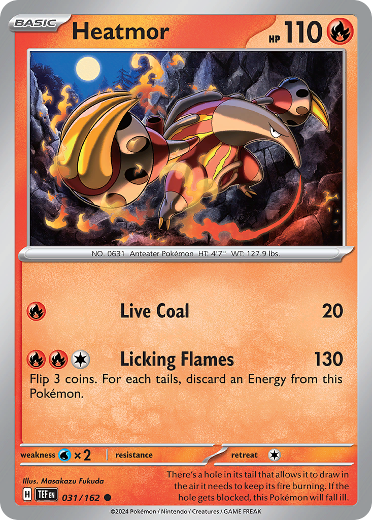 Heatmor (31/162) - Temporal Forces Pokémon Card