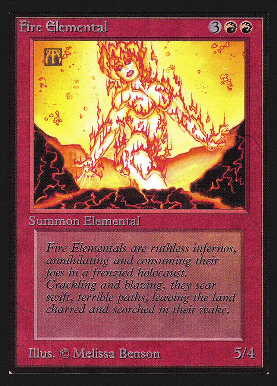 Fire Elemental (Collector's Edition) Trading Card