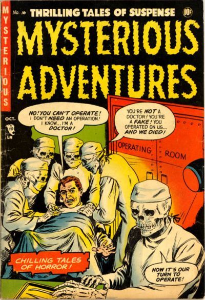 Mysterious Adventures #16 Comic