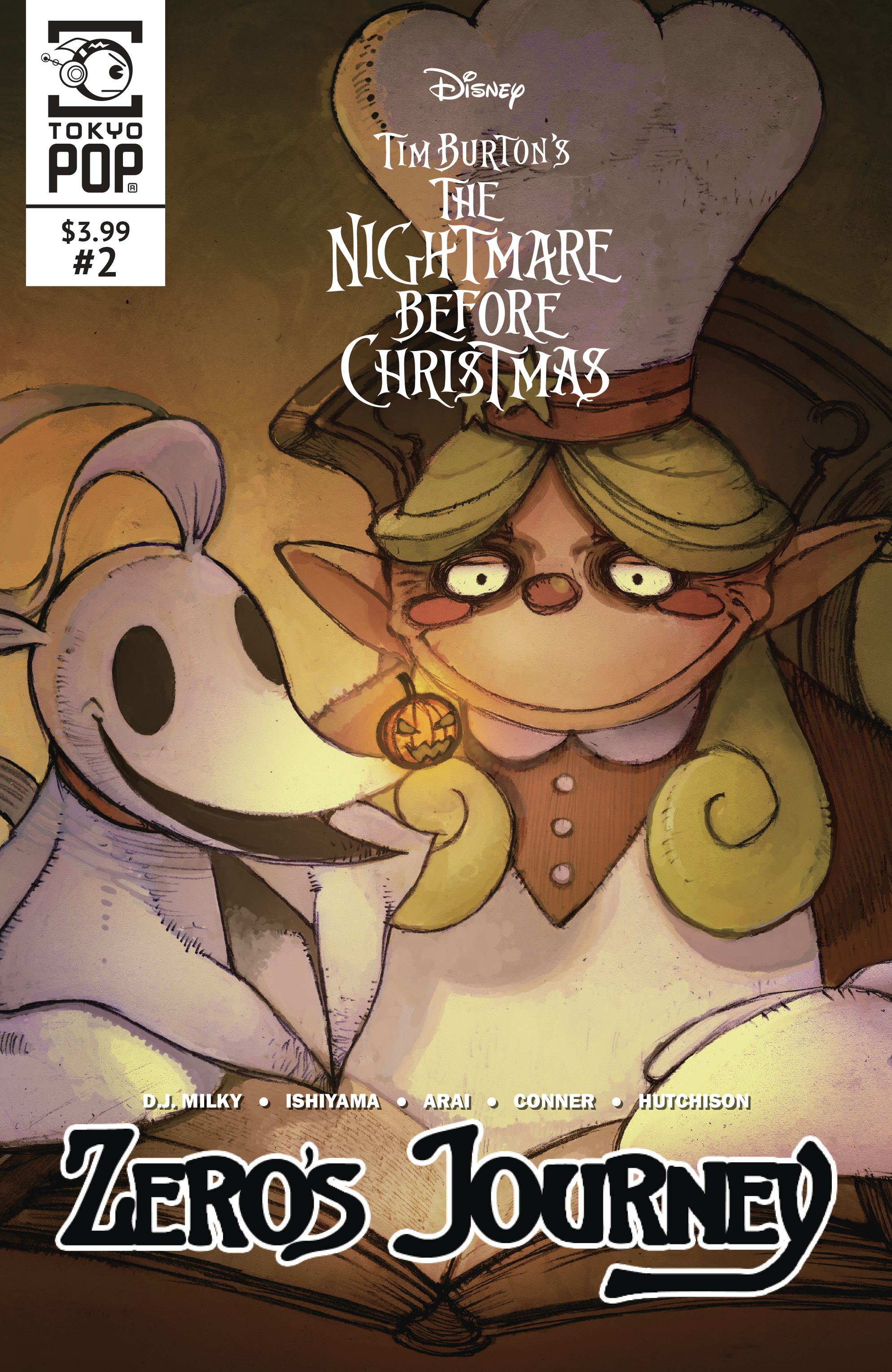 Tim Burton's Nightmare Before Christmas: Zero's Journey #2 Comic
