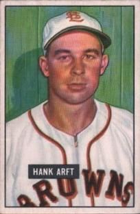 Hank Arft 1951 Bowman #173 Sports Card