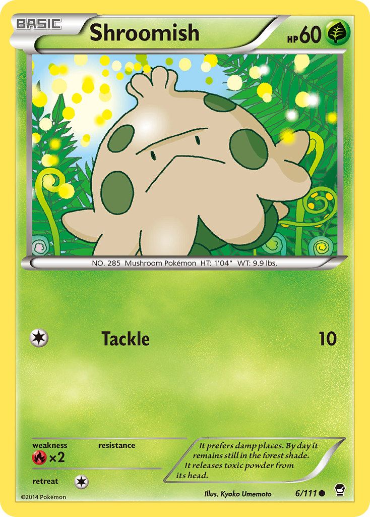 Shroomish (6/111) - Furious Fists Pokémon Card