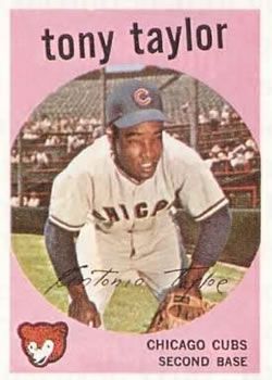 Tony Taylor 1959 Topps #62 Sports Card