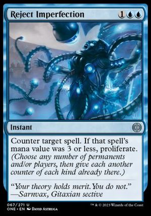 Reject Imperfection (Phyrexia: All Will Be One)