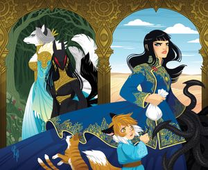 Monstress #15 (Cover B Virgin Wraparound)