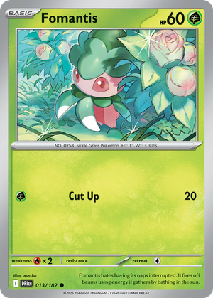 Fomantis (13/182) - Destined Rivals