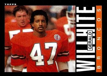 Gerald Willhite 1985 Topps #246 Sports Card