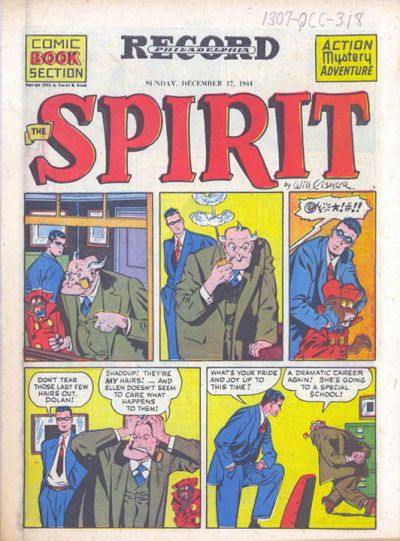 Spirit Section #12/17/1944 Comic