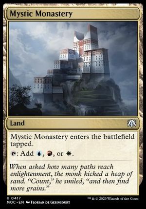 Mystic Monastery (March of the Machine Commander Decks)