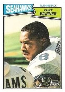Curt Warner 1987 Topps #174 Sports Card