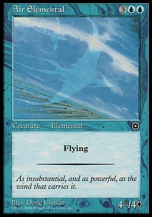 Air Elemental (Portal Second Age) Trading Card