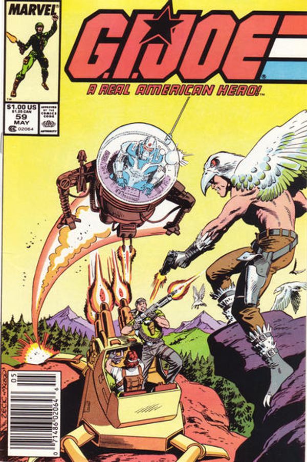 G.I. Joe, A Real American Hero #59 (Newsstand Edition)