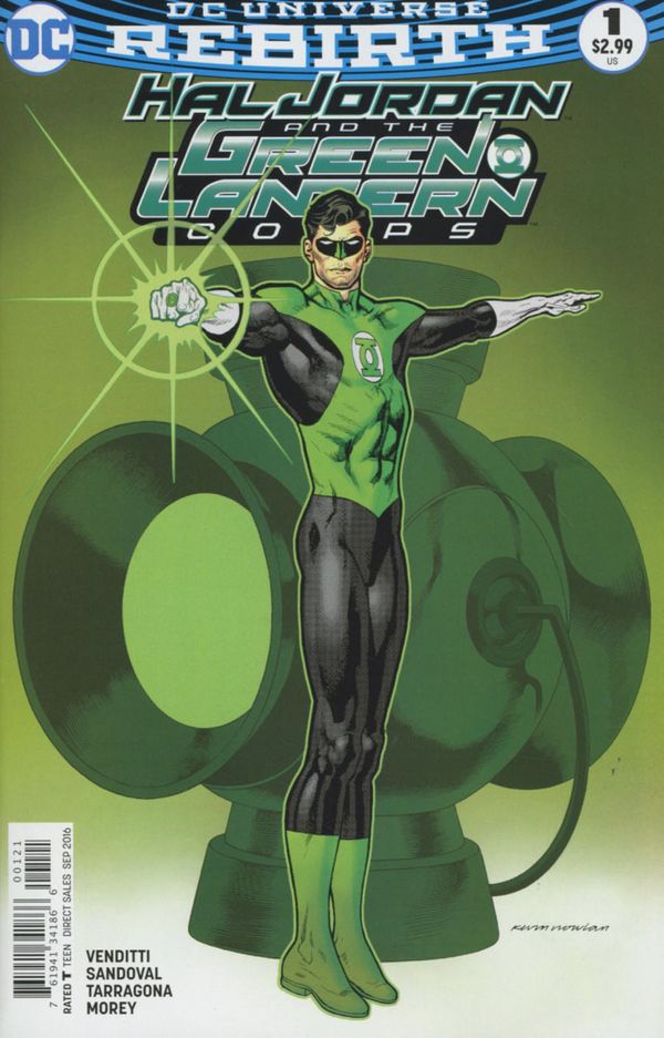 Hal Jordan & The Green Lantern Corps #1 (Variant Cover)