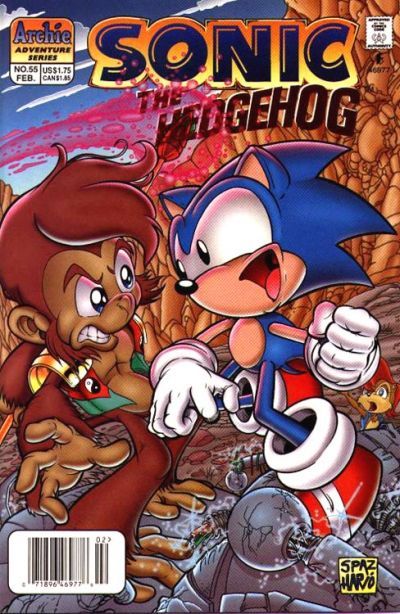 Sonic the Hedgehog #55 Comic