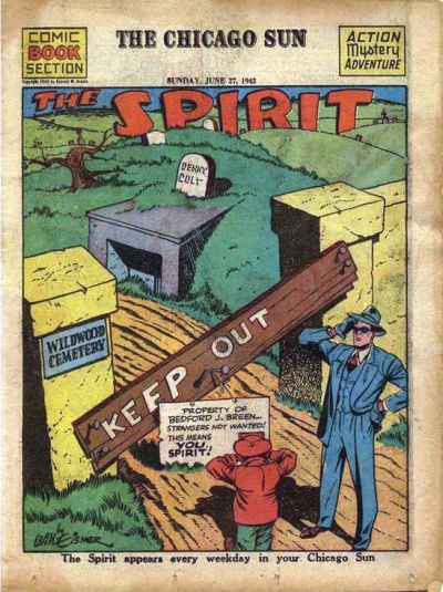Spirit Section #6/27/1943 Comic