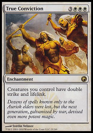 True Conviction (Scars of Mirrodin) Trading Card