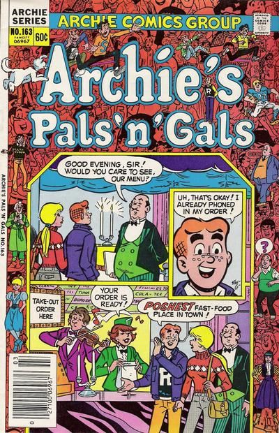 Archie's Pals 'N' Gals #163 Comic