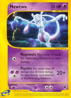 Mewtwo (56/165) - Expedition Base Set