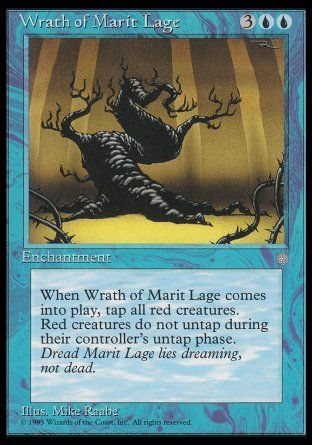 Wrath of Marit Lage (Ice Age) Trading Card