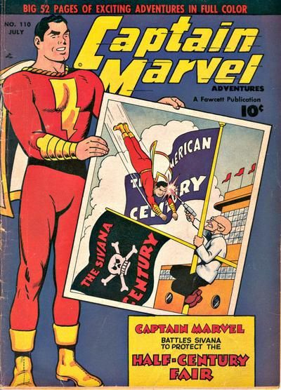 Captain Marvel Adventures #110 Comic