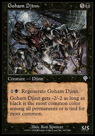 Goham Djinn (Invasion) Trading Card