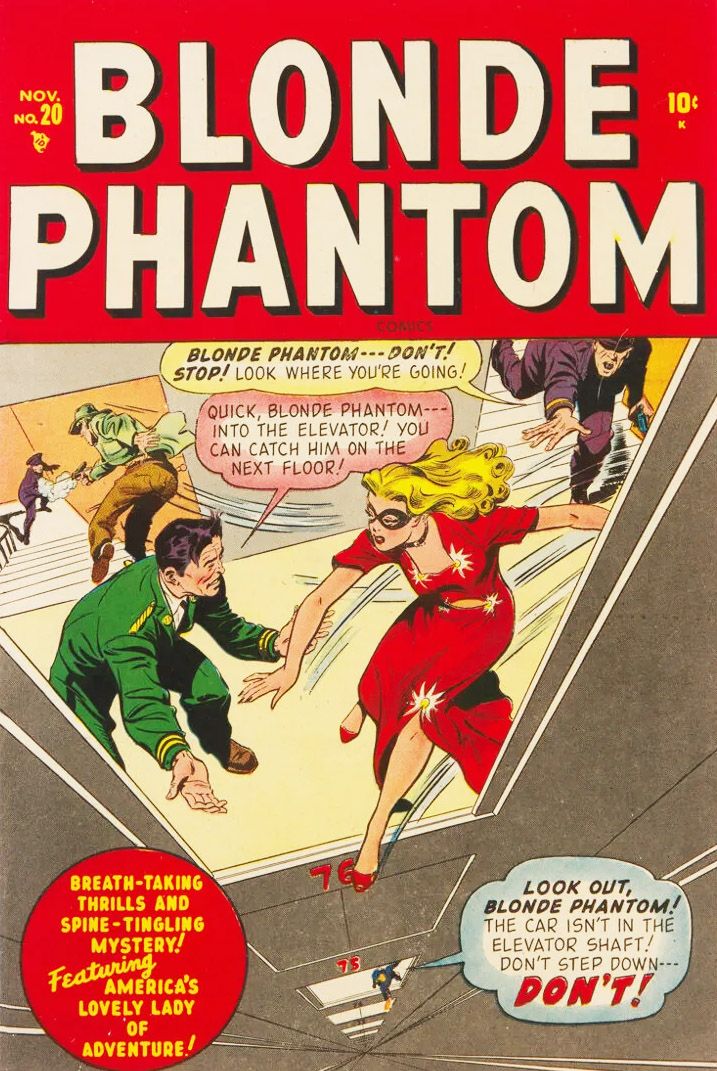 Blonde Phantom Comics #20 Comic