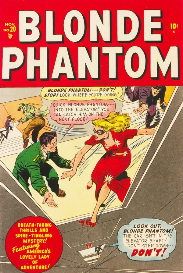 Blonde Phantom Comics #20