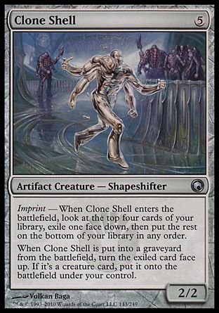 Clone Shell (Scars of Mirrodin) Trading Card