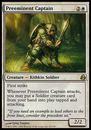 Preeminent Captain (Morningtide) Trading Card