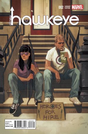 All New Hawkeye #2 (Noto Variant)