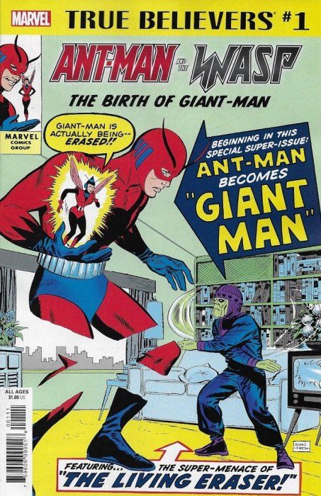True Believers: Ant-Man and the Wasp - Birth of Giant-Man Comic