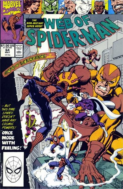 Web of Spider-Man #64 Comic